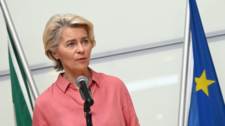 Dichiarazione alla stampa della Presidente von der Leyen con la Presidente italiana del Consiglio dei ministri Meloni