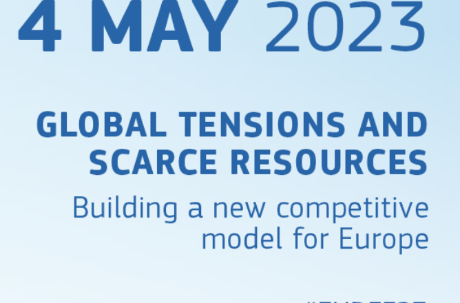 Forum economico di Bruxelles 2023: verso un nuovo modello competitivo per l’Europa in un contesto di tensioni globali e scarsità di risorse