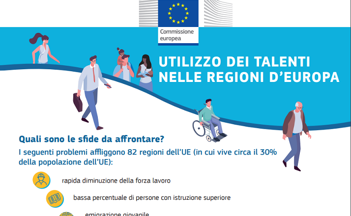 Talenti in Europa: la Commissione offrirà assistenza tecnica ad alcune regioni dell’UE per aiutarle ad attrarre e sviluppare talenti