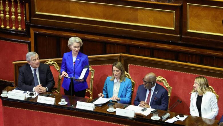 Discorso della Presidente von der Leyen in occasione del vertice Italia-Africa