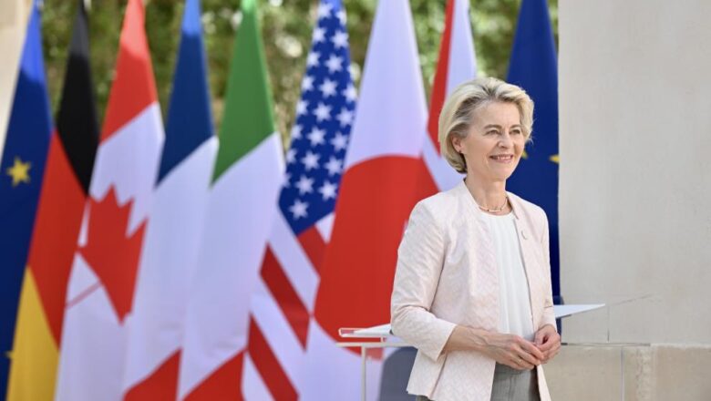 Intervento della presidente von der Leyen alla sessione 1 del G7 (Africa)