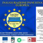 Inaugurazione Panchina Europea